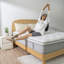 Matelas hybride à ressorts ensachés en mousse viscoélastique respirante-1860569629-1860569630