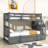 Donnalynn Kids Twin Over Twin Bunk Bed with Trundle-722268047