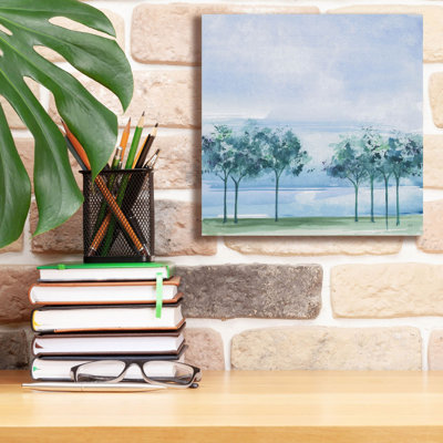 «Across The Lake» par Chris Paschke, art mural sur toile
