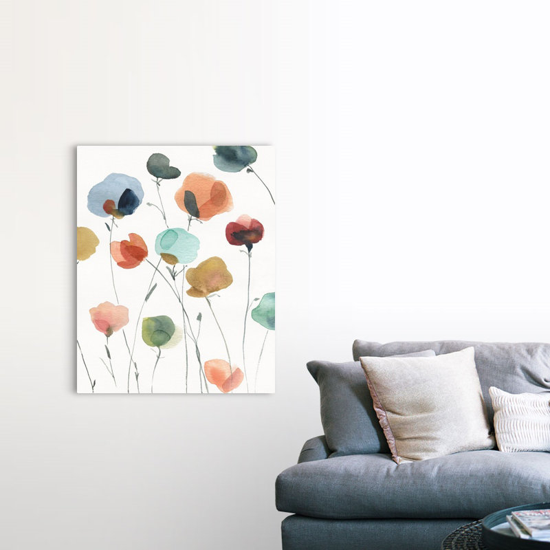 «Lollipop Garden II», reproduction d'art sur toile, H 45 po x l 36 po x P 1,25 po, Toile tendue