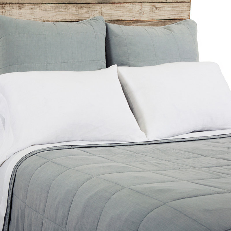 Antwerp Coverlet, Queen Coverlet, Navy