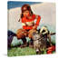 Young Pilot - Wrapped Canvas Print-1400006743
