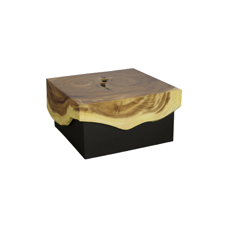 Table basse à débordement