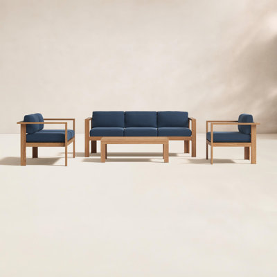 Sonoma 6-Person Teak Patio Seating Group