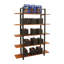 Bibliothèque en bois massif Sherlyn-1318847647