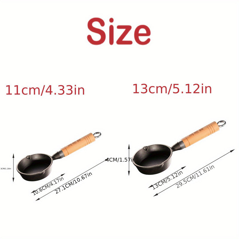 Petit wok en fonte WANGYUANJI, 11 cm