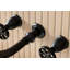 Robinet de baignoire romaine à 3 poignées et 3 poignées Belknap Kingston Kingston-98054966