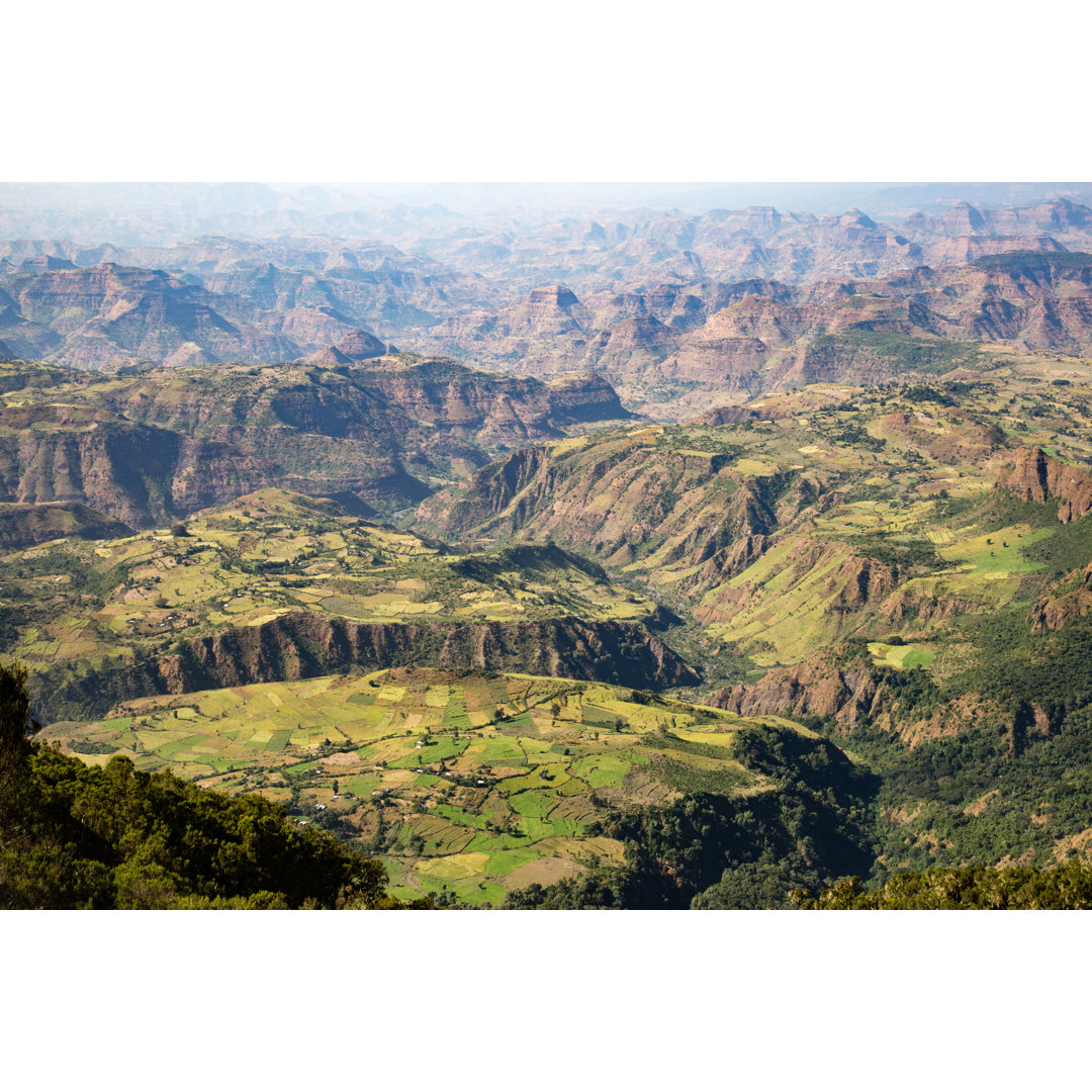 Simien Mountains von Wysiati - Kunstdrucke auf Leinwand