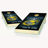 2' X 4' USMC First To Fight Cornhole Set With Carry Case