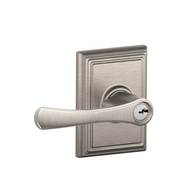 Avila Lever with Addison Trim Keyed Entry Lock