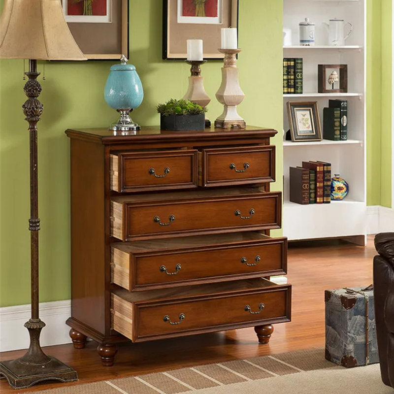 Table de chevet Commode, Noyer