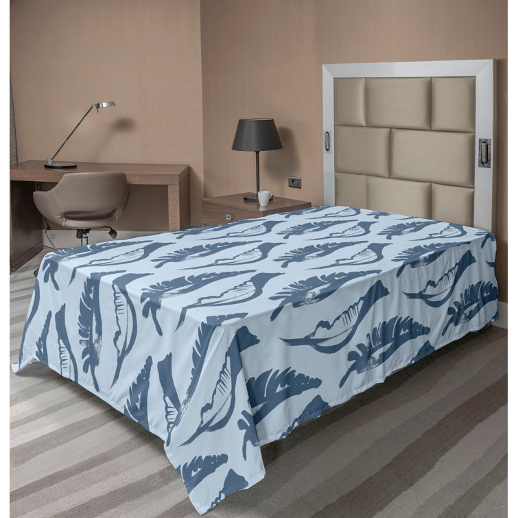 Ambesonne, drap plat floral pivoines, art botanique printanier