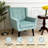 Tufted Upholstered Wide Back Armchair（Set of 2）-412486726