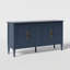 Buffet armoire - Buffet rétro avec tablettes réglables-133038286