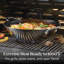 Anolon N2 Carbon Steel Wok, 14 Inch, Black