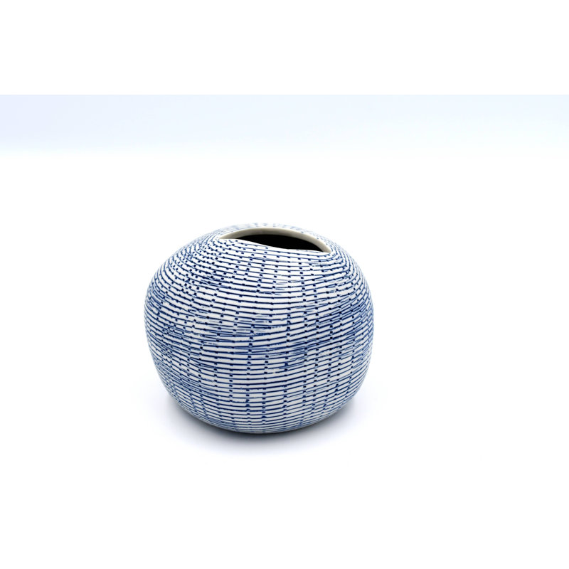Vase de table Aylee, Bleu