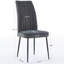 Ensemble de 2 chaises de salle à manger réglables en velours-1229784100