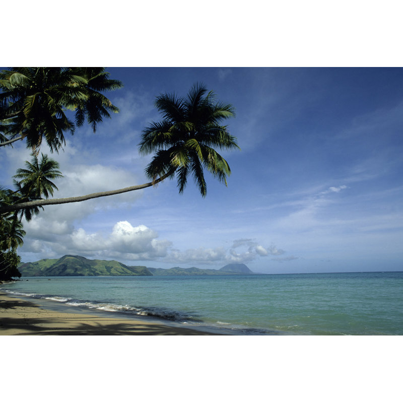 Exotic Tropical Beach - Wrapped Canvas Print, 51cm H x 76cm W x 3.8cm D
