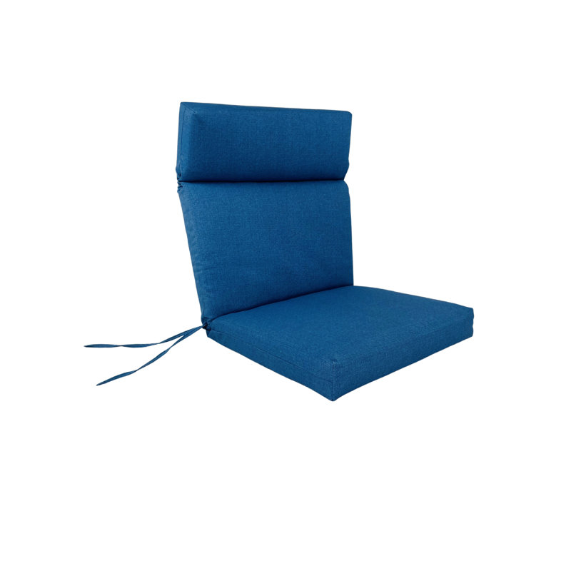 Coussin de dossier Kimely, Bleu