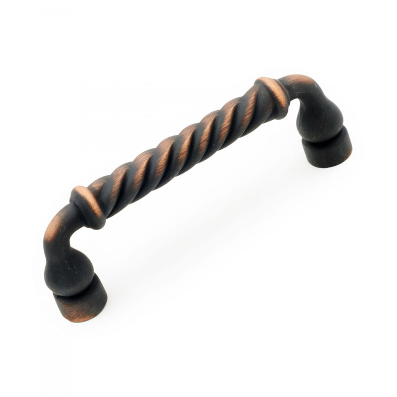 Valencia Bronze Solid Brass Modern Bar Pull with Mounting Hardware