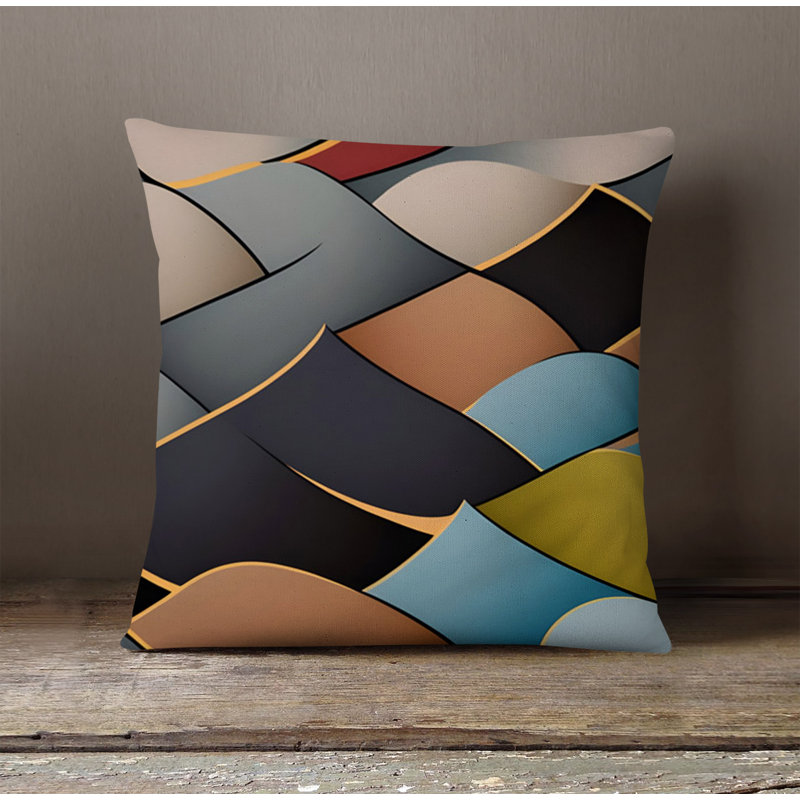 Coussin décoratif, Housse de coussin seulement - sans coussin, H 18 po x l 18 po