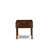 3 Piece Dining Set Contains a Rectangle Dining Room Table with Dropleaf and 2 Linen Fabric Upholstered Kitchen Chairs, 30x48 Inch, Mahogany-1996698000-1913836148