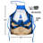 No Pattern Cotton Bib Apron