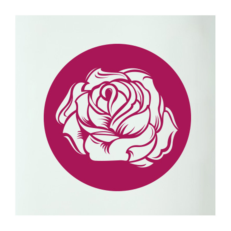 Plants & Flowers Wall Decal, Violet