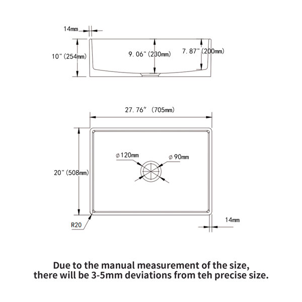 Dimensions du produit