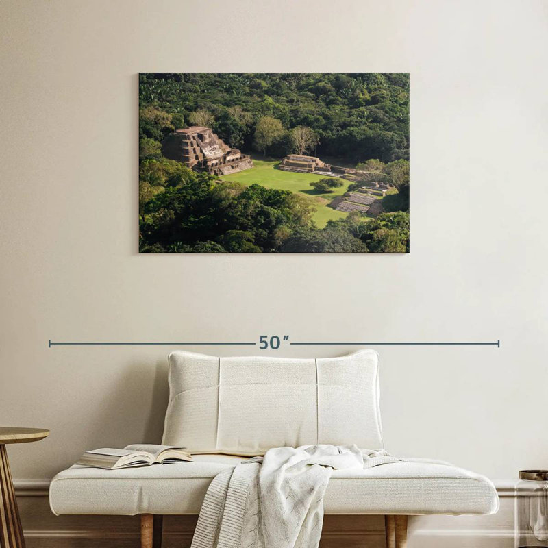 Rorry Altun Ha Ruins, 24" H x 36" W