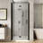 32"-33 1/4" W x 72" H Bi-Fold Frameless Shower Door with Clear Glass-102528668