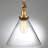 Catalina 1 - Light Single Cone Pendant in Warm Brass-171627978