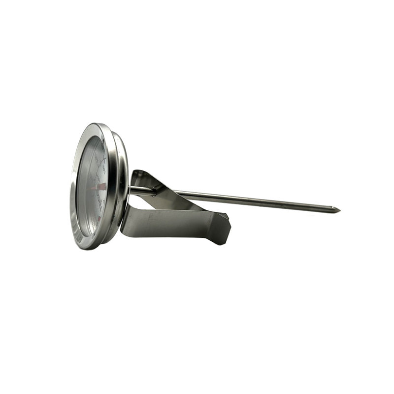 5-Inch Stainless Steel Analog Deep Fry Thermometer with Clip