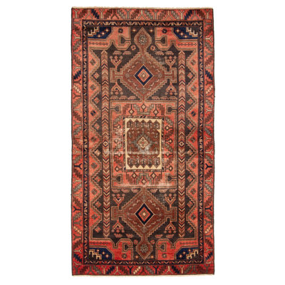 Konya Anatolian Copper Rug 3'9" x 7'5"