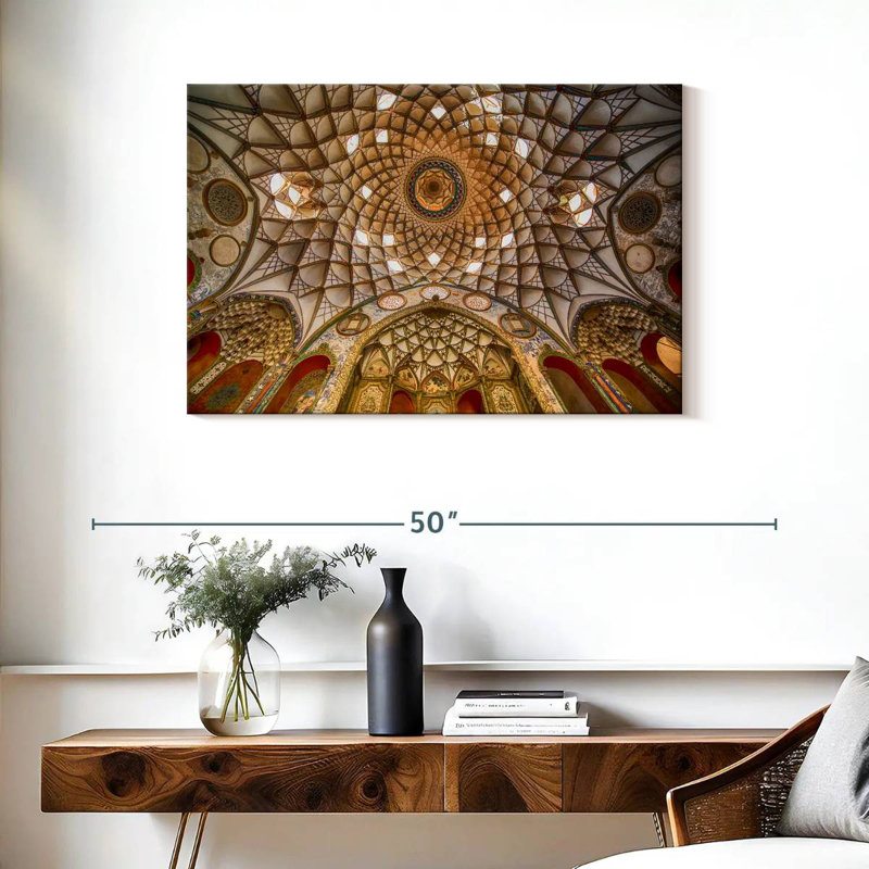 Plafond de maison Borujerdi, H 24 po x l 36 po