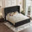 Deep Tufted Headboard Upholstered Wingback Bed-1104464853-1077938632