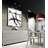 Gestural Marks II - Matted and Framed Under Acrylic Glass, Large Living Room Wall Art-40492838-40496308