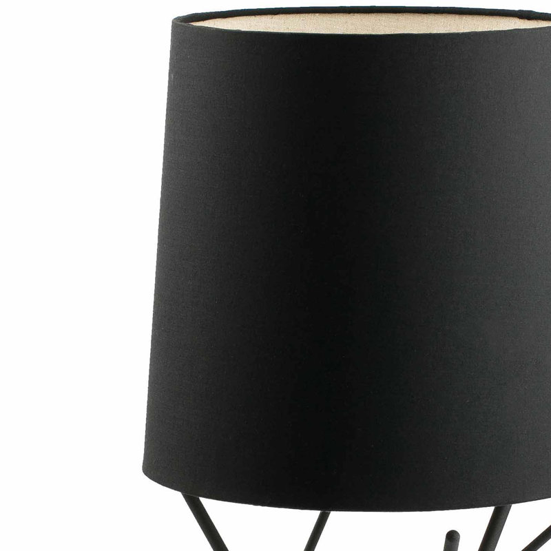 Tree Table Lamp, Black, Black