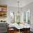 Kamirra 3 - Light Traditional Gold Pendant Light Dimmable Adjustable Height