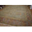 Antique Large Lahore Indian Geometric Knotted Rug