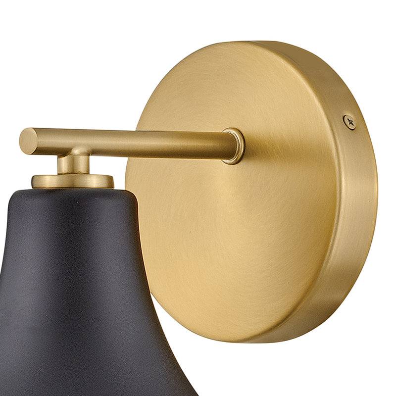 Éclairage pour meuble-lavabo Joss & Main Christine, Noir