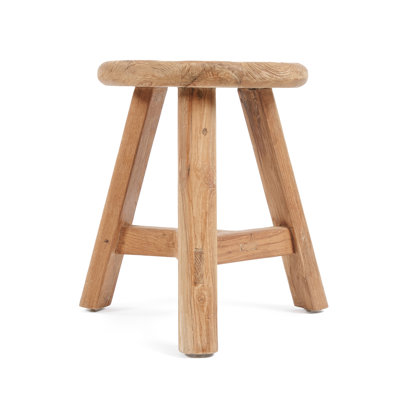 Jamul Solid Wood Accent Stool