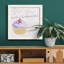 Vanilla Cupcake - cadre photo, art textuel sur toile-1028837055-1028837040