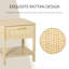 Table de chevet, table d'appoint, organisateur de rangement avec tiroir et tablette
