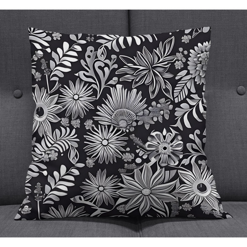Throw Pillow, Pillow Cover Only - No Insert, 16"H x 16"W