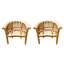 Teak Manhattan Wide Arm Chair Set-1017514037