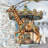 Carousel Giraffe Wooden Ornament