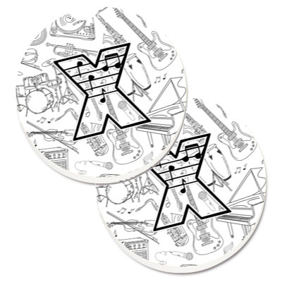 Ceramic Round 2 Piece Car Coaster Set