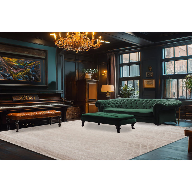 LAZER 12673-900 GREY, Rectangle 7'10" x 10'