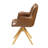 Genuine Leather Swivel Home Office Desk Chair-994564464